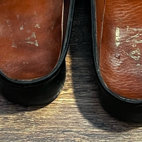 Vero Cuoio Black Loafers Slip-Ons with Italian Leather Exterior and Pointed Toe - Picture 5 of 6
